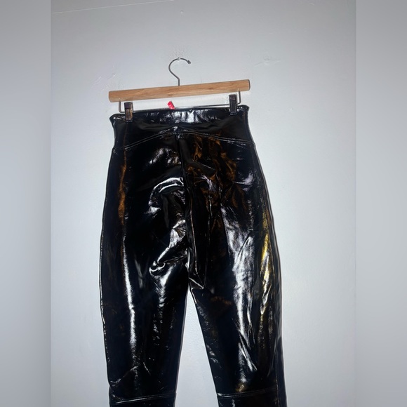 SPANX Faux Leather Patent Leggings - Picture 7 of 9